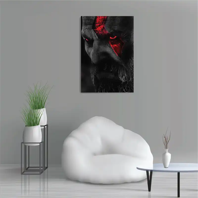 تابلو شاسی طرح گیم خدای جنگ God of War مدل M0631