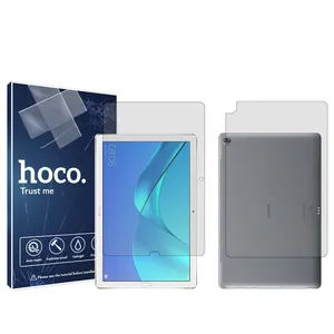 Hoco transparent screen protector HyGEL model suitable for Huawei MediaPad M5 Pro tablet along with tablet back protector