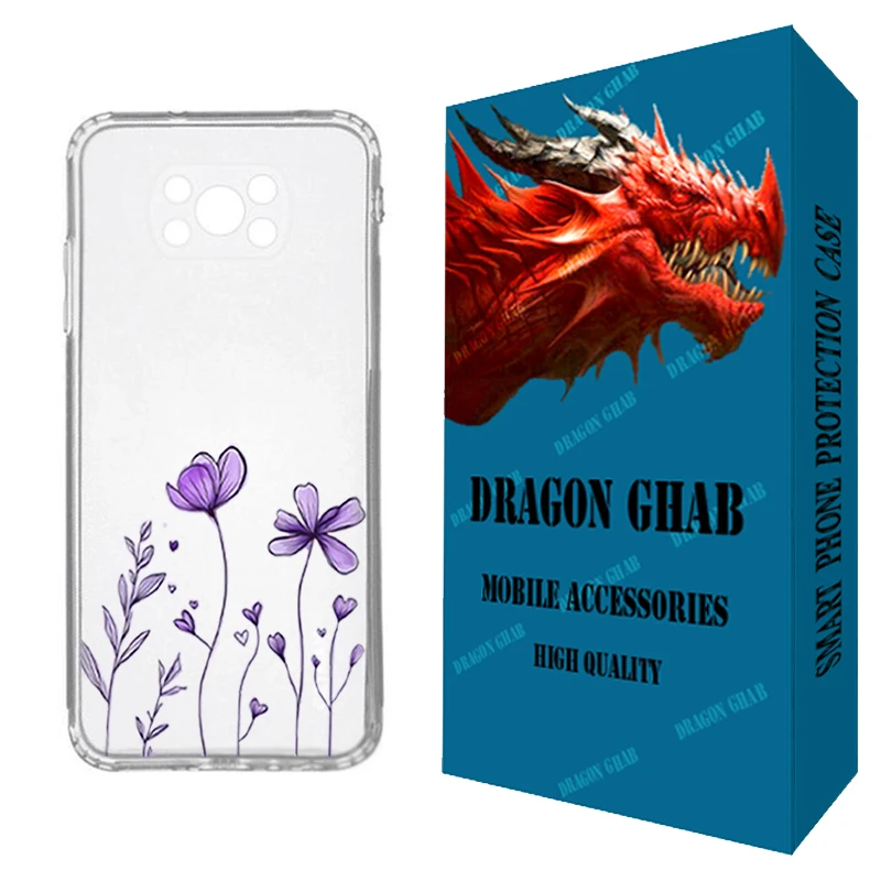 کاور دراگون قاب مدل CHPD کد 001 مناسب برای گوشی موبایل شیائومی Poco X3 / X3 Pro / X3 NFC