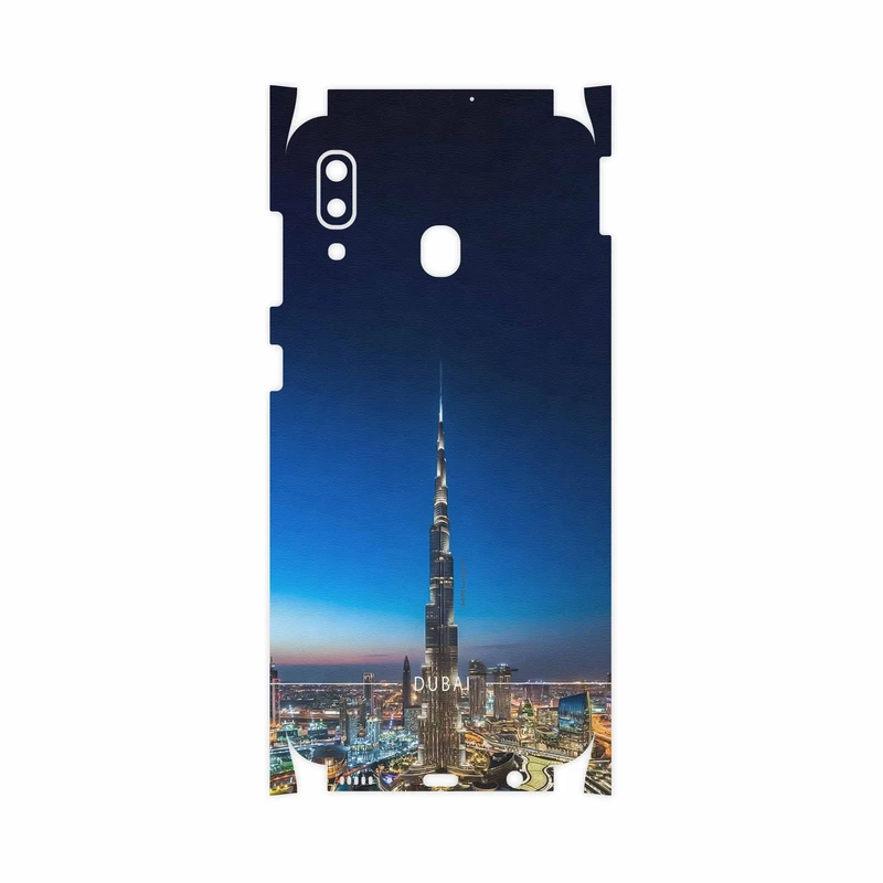برچسب پوششی ماهوت مدل Dubai City-FullSkin مناسب برای گوشی موبایل سامسونگ Galaxy M10s