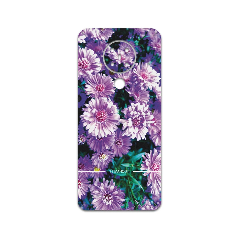 برچسب پوششی ماهوت مدل Purple-Flower مناسب برای گوشی موبایل نوکیا 5.3