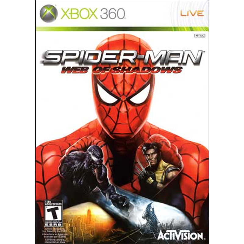 بازی Spider Man Web of Shadows مخصوص xbox 360