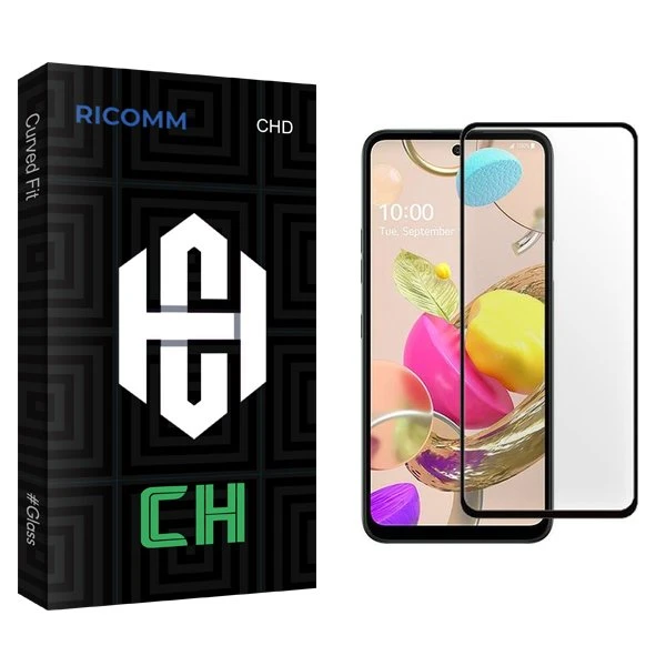 محافظ صفحه نمایش شیشه ای ریکام مدل CH مناسب برای گوشی موبایل ال جی K42