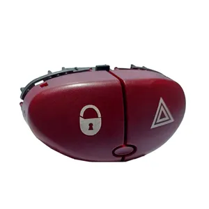 کلید فلاشر و قفل مرکزی هیرکان پارت مدل دو پل کد bbz-594 مناسب برای پژو 206