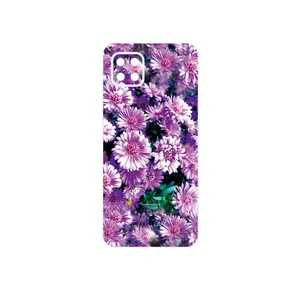 MAHOOT Purple_Flower Cover Sticker for Samsung Galaxy F22
