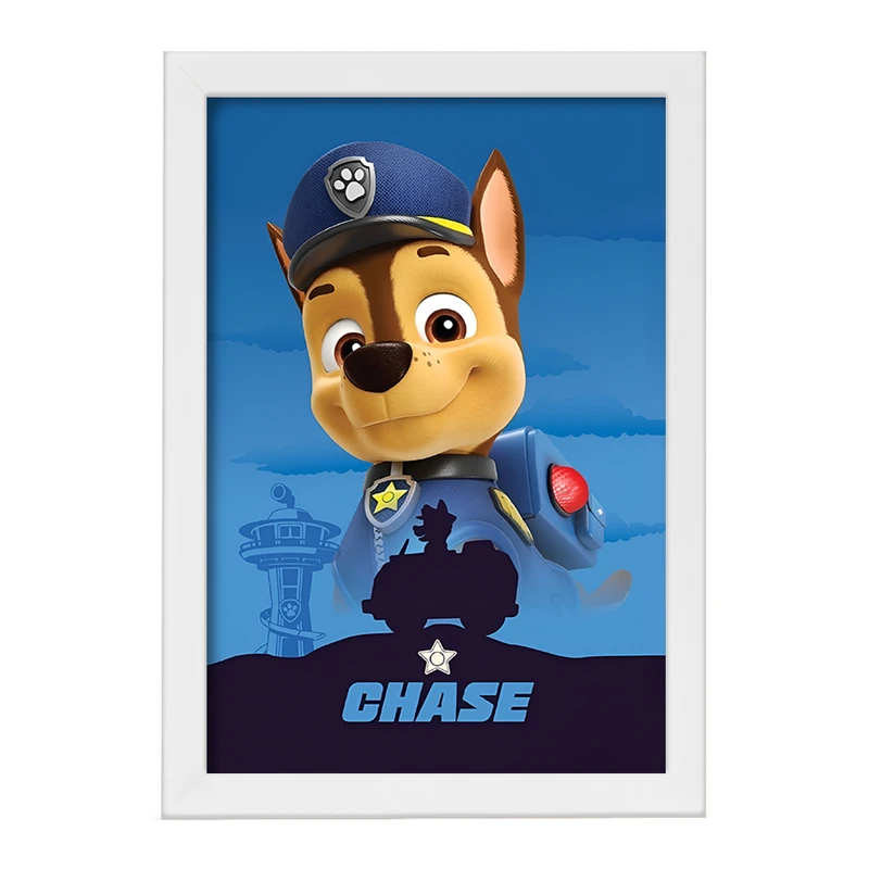 تابلو خندالو مدل چیس سگ های نگهبان کد F11012