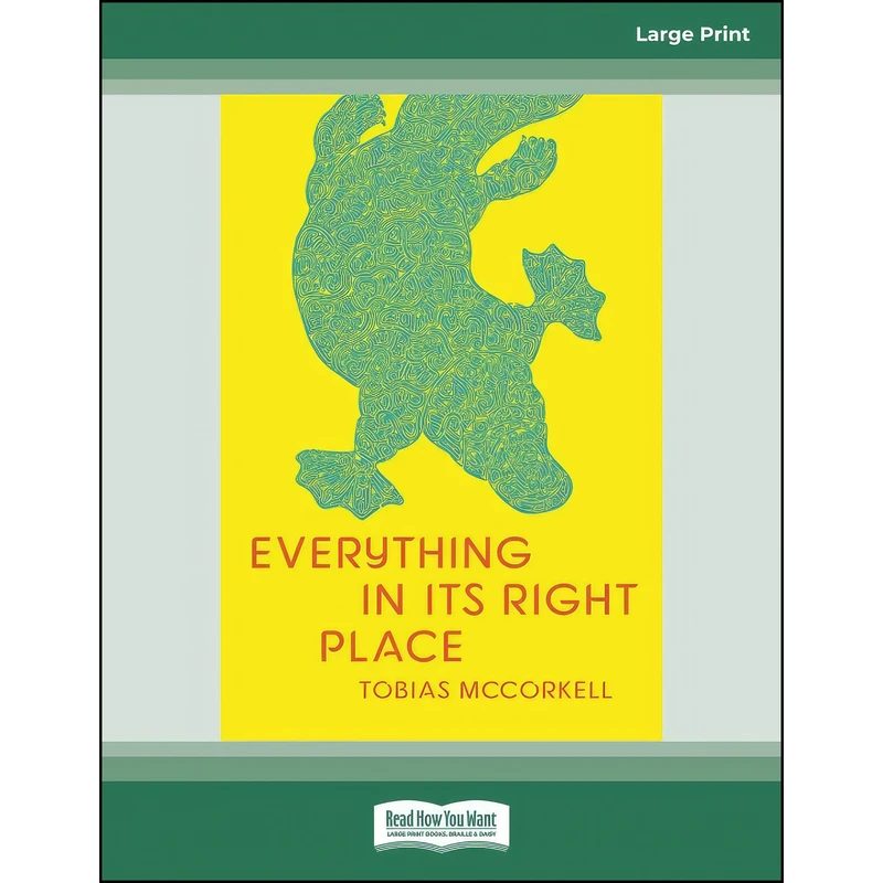 کتاب Everything in its right place اثر Tobias McCorkell انتشارات تازه ها