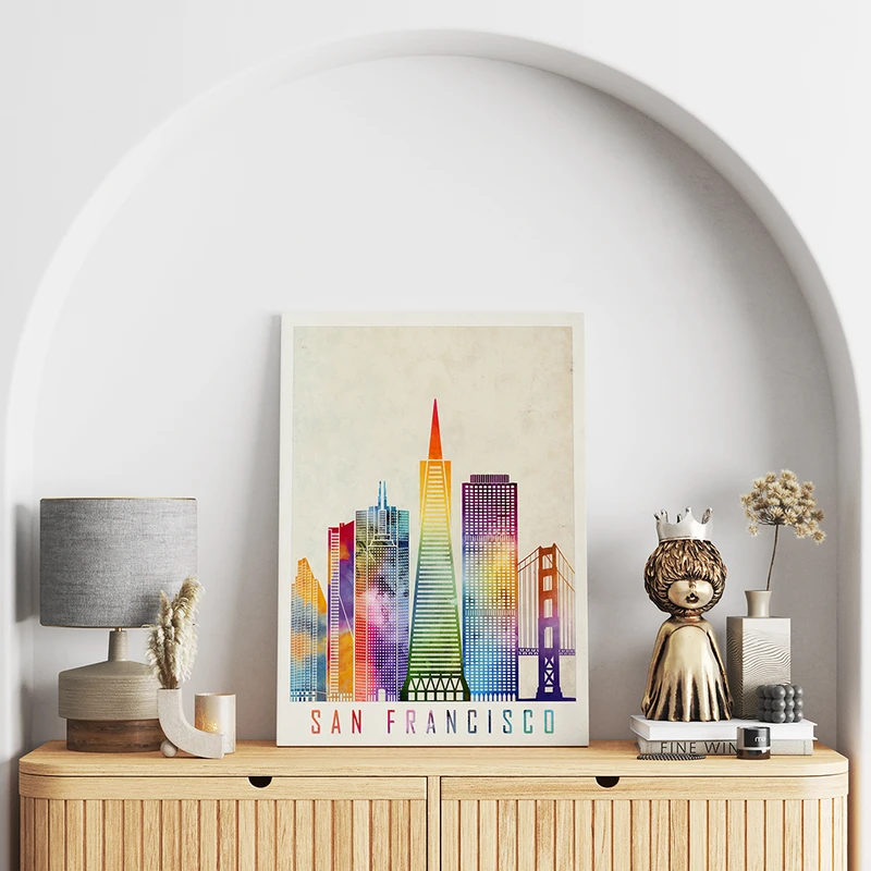 تابلو شاسی مدل شهر سانفرانسیسکو کد S010008