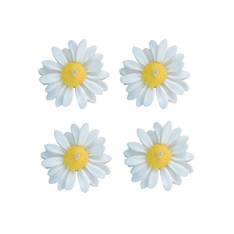 شمع شناور بدون‌بو مدل بابونه زمان اتمام 1 ساعت بسته ۴ عددی