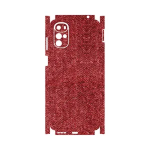 MAHOOT Fabric Texture 4-FullSkin Cover Sticker for Motorola Moto G22