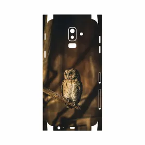MAHOOT Owl-FullSkin Cover Sticker for Samsung Galaxy J8