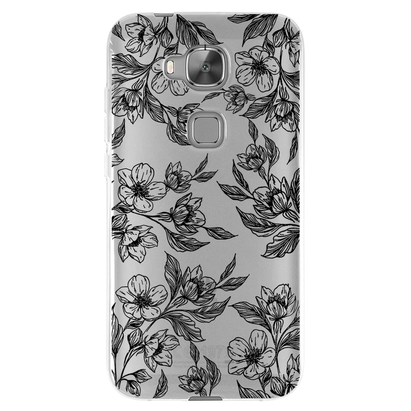 کاور مگافون طرح گل مدل C50-B مناسب برای گوشی موبایل هوآوی G8