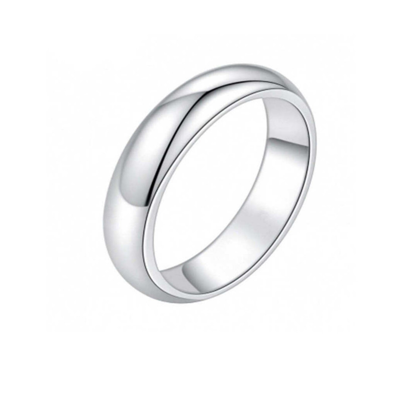 انگشتر نقره زنانه مدل رینگ ساده