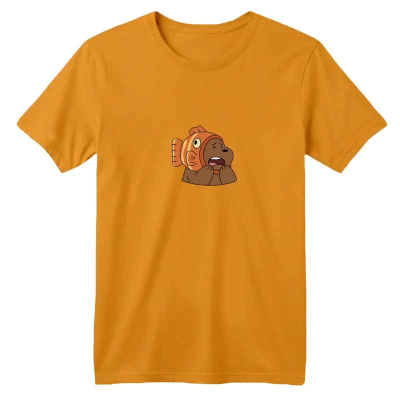 تی شرت آستین کوتاه بچگانه مدل سه خرس کد 04