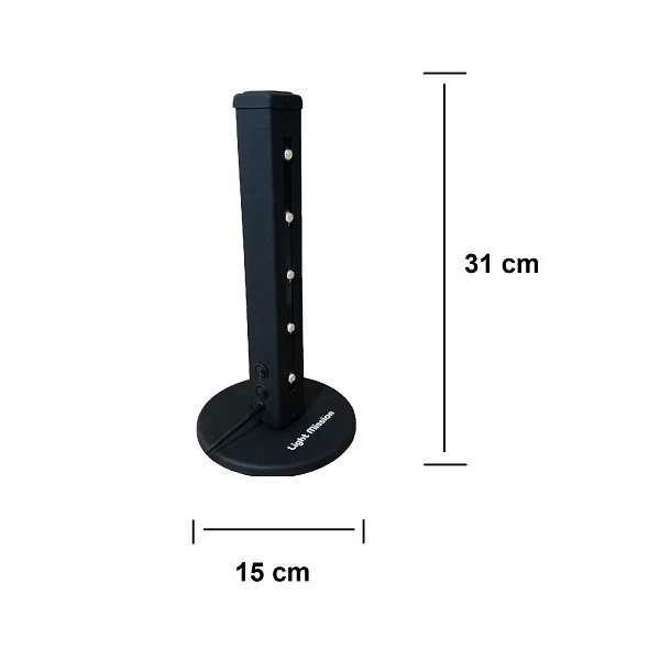 لامپ رشد گیاه لایت میژن مدل پایه دار sun war mini10 watt-p