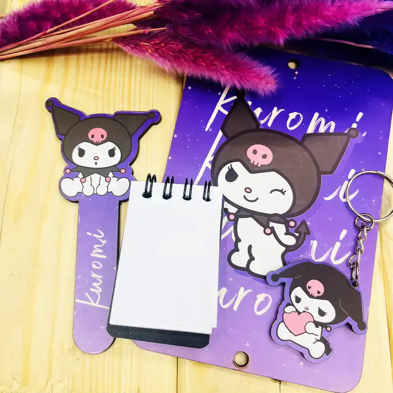 بسته لوازم تحریر مدل کورومی فانتزی کد 036 مجموعه 4 عددی