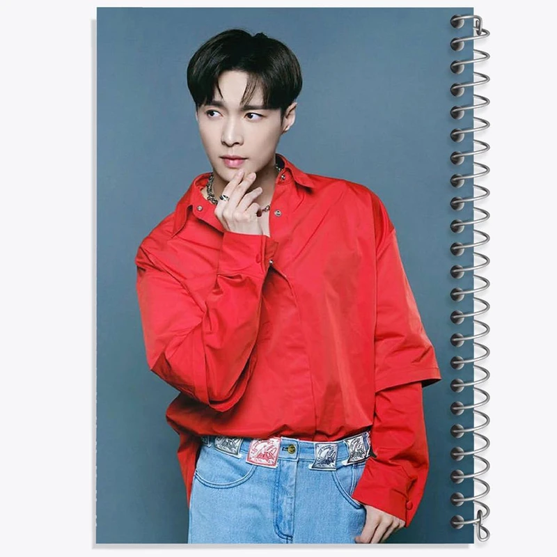 دفتر نت موسیقی 50 برگ خندالو مدل لی گروه اکسو EXO کد 13438