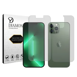 Diamond Tough model transparent screen protector suitable for Apple iPhone 13 Pro Max mobile phone along with the back protector