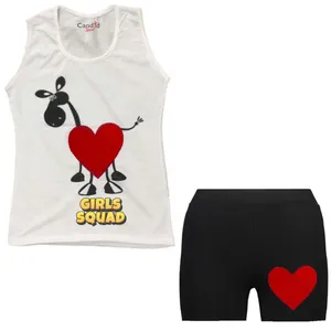 ست تاپ و شلوارک دخترانه کاندید اسپرت مدل 10