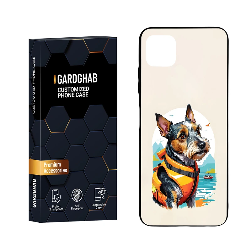 کاور گارد قاب مدل دور ژله ای هنری مناسب برای گوشی موبایل سامسونگ Galaxy A22 5G