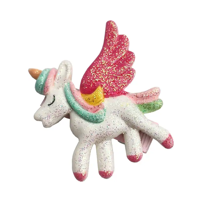 گیره مو دخترانه مدل یونیکورن کد SNG269