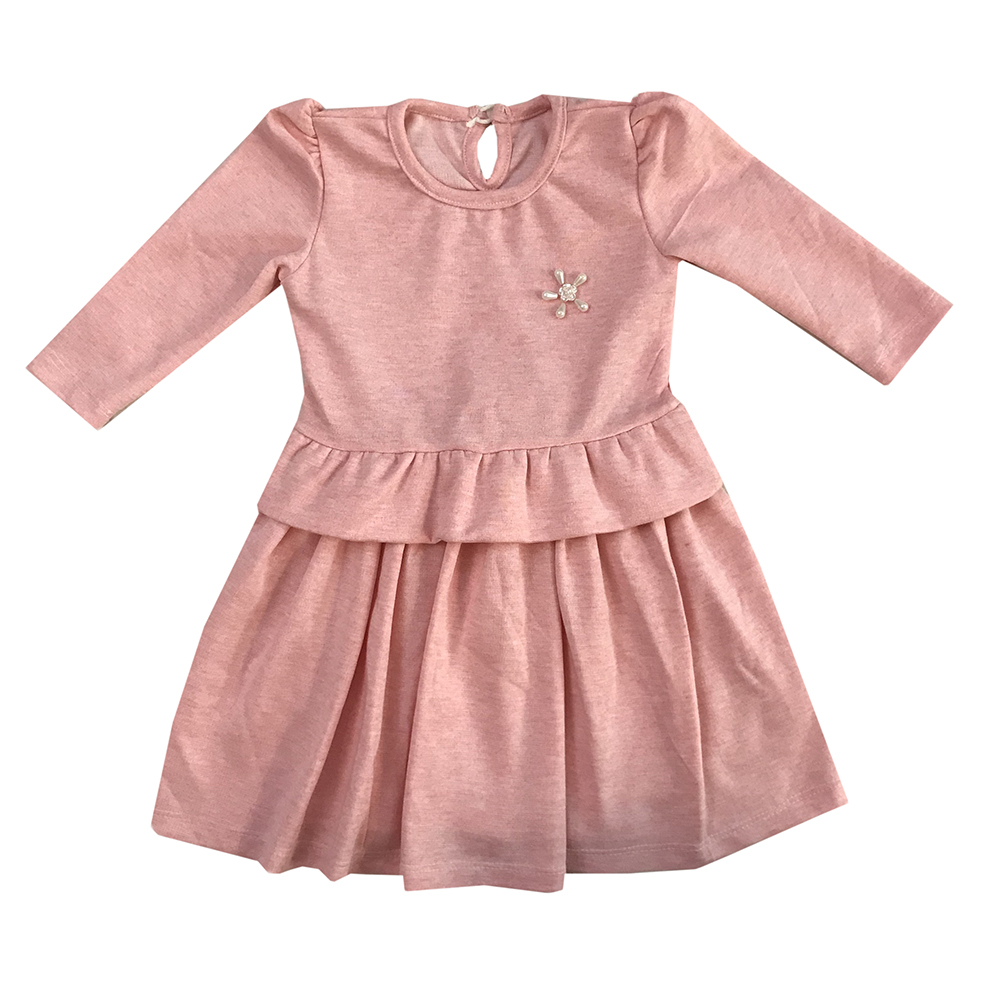 پیراهن دخترانه مدل مروارید کد 675