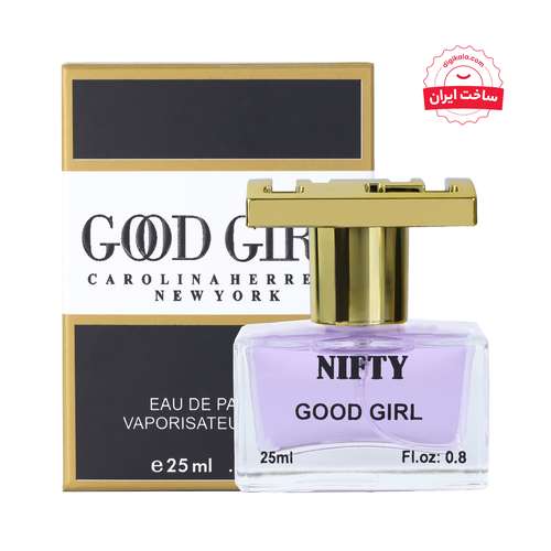 عطر جیبی زنانه نیفتی مدل گودگرل حجم 25 میلی لیتر 