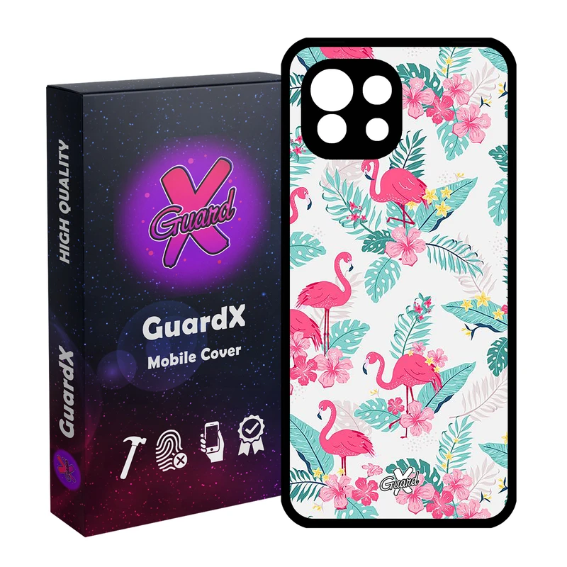 کاور گارد ایکس طرح فلامینگو مدل Glass10274 مناسب برای گوشی موبایل شیائومی Mi 11 Lite