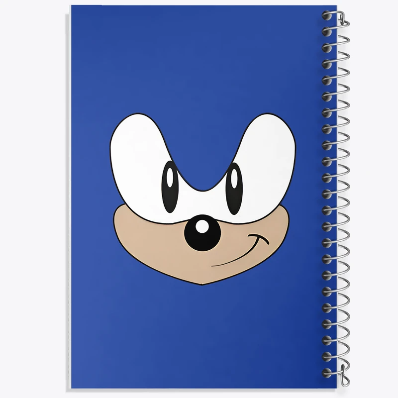 دفتر نقاشی 50 برگ خندالو طرح سونیک (Sonic) کد N5211