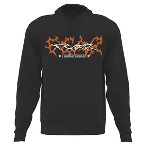 هودی مردانه مدل Fear Of Death دورس تمام پنبه 