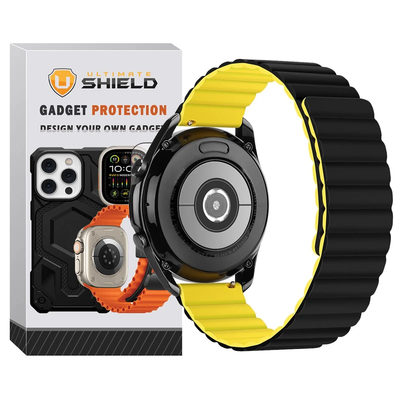 بند آلتیمیت شیلد مدل SIC Link UL BK TW مناسب برای ساعت هوشمند سامسونگ Galaxy Watch 3 45mm