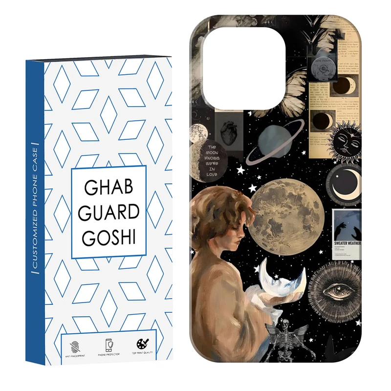 کاور قاب گارد گوشی طرح ماه کد Dimo-059 مناسب برای گوشی موبایل اپل  IPHONE 13 PRO   