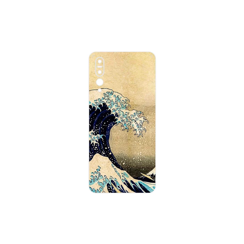 برچسب پوششی ماهوت مدل The Great Wave off Kanagawa of Hokusai مناسب برای گوشی موبایل هوآوی P20 Pro