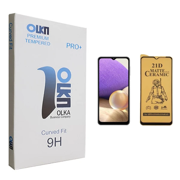 محافظ صفحه نمایش سرامیکی الکا مدل +PRO مناسب برای گوشی موبایل سامسونگ Galaxy A32