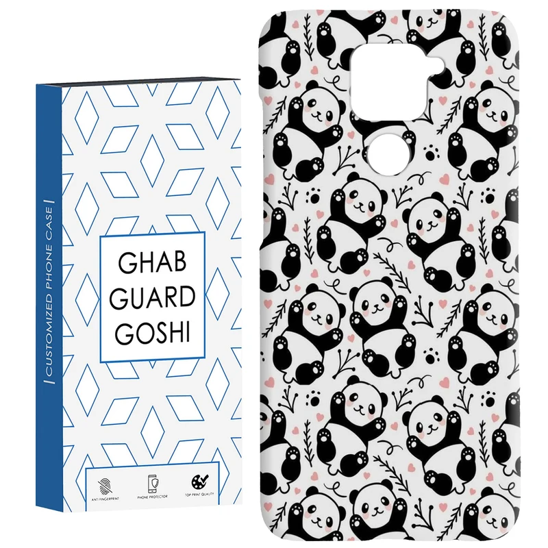 کاور قاب گارد گوشی طرح پاندا کد Dimo-786 مناسب برای گوشی موبایل شیائومی Redmi Note 9 