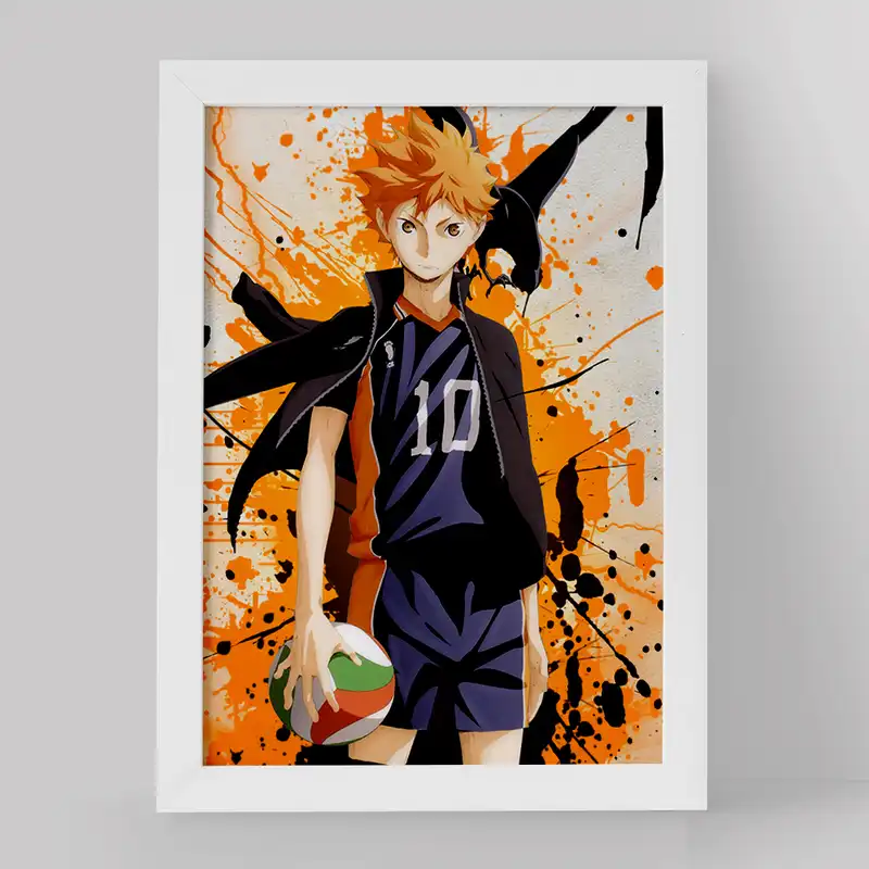 تابلو خندالو مدل هیناتا شویو انیمه هایکیو Haikyu کد 17752