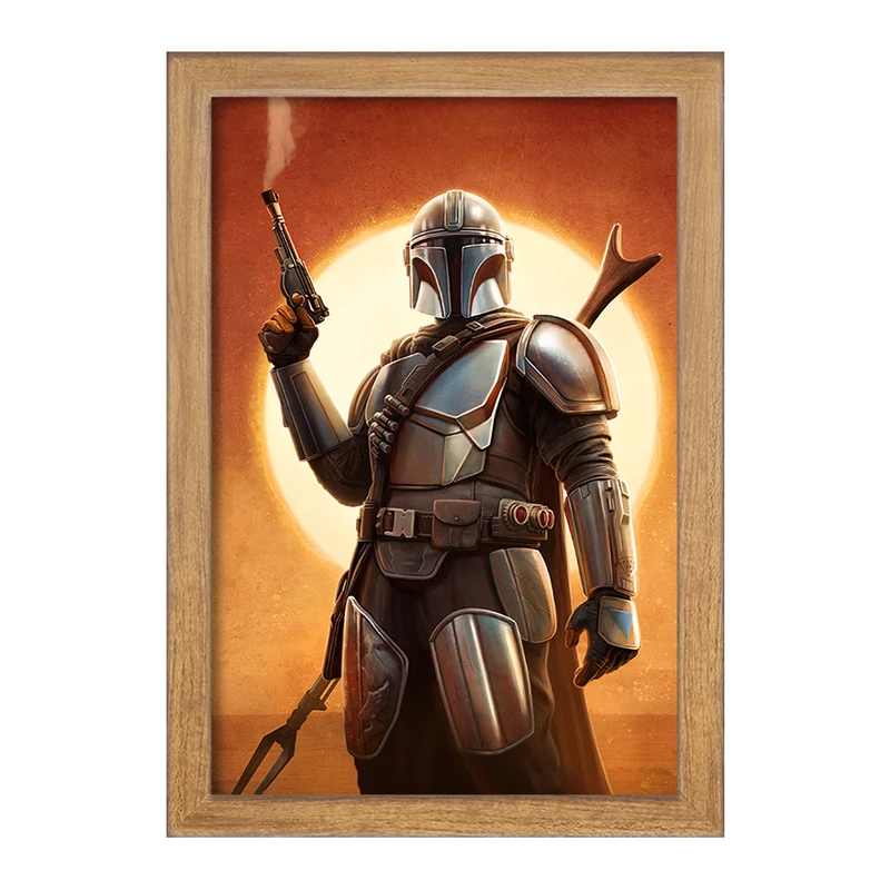 تابلو خندالو مدل جنگ ستارگان (Star Wars) کد F1806