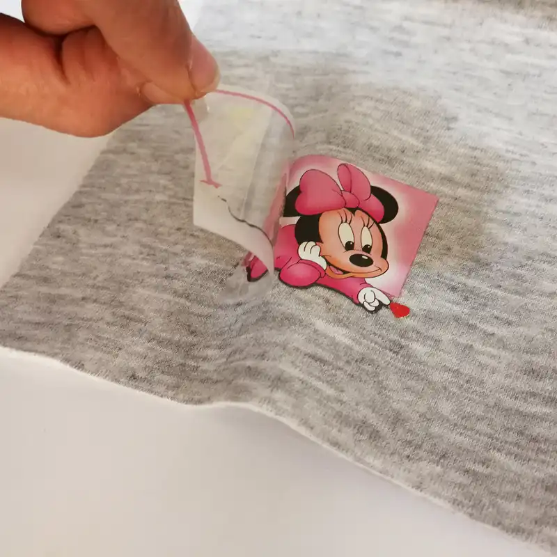 استیکر پارچه و لباس مدل کارتونی بسته 12 عددی