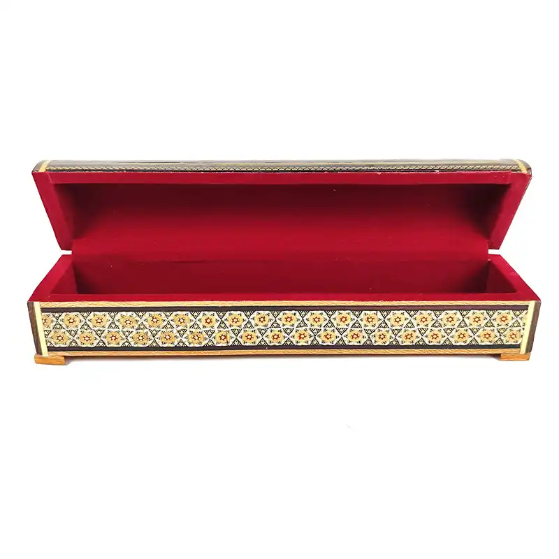 قلمدان خاتم کاری مدل نقاشی کد GH28