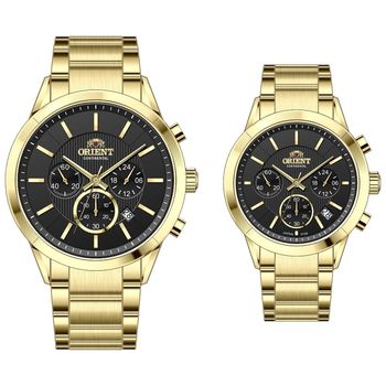 ست ساعت مچی عقربهای کوارتز زنانه و مردانه اورینت کانتیننتال مدل 0106-7