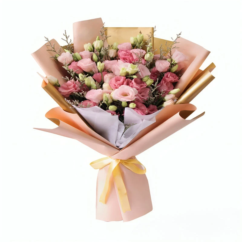 دسته گل لیسینتوس کد ۲۵۶