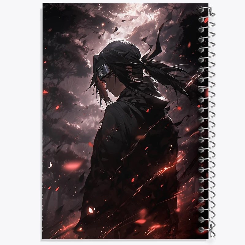 دفتر نت موسیقی 50 برگ خندالو مدل انیمه ناروتو (Naruto) کد F2860