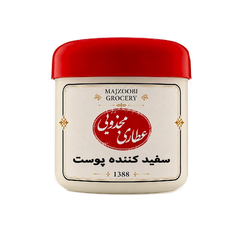 کرم سفید کننده پوست عطاری مجذوبی کد 05 وزن 30 گرم