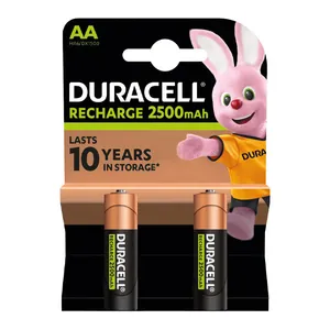 باتری قلمی قابل شارژ دوراسل مدل 2500mAh