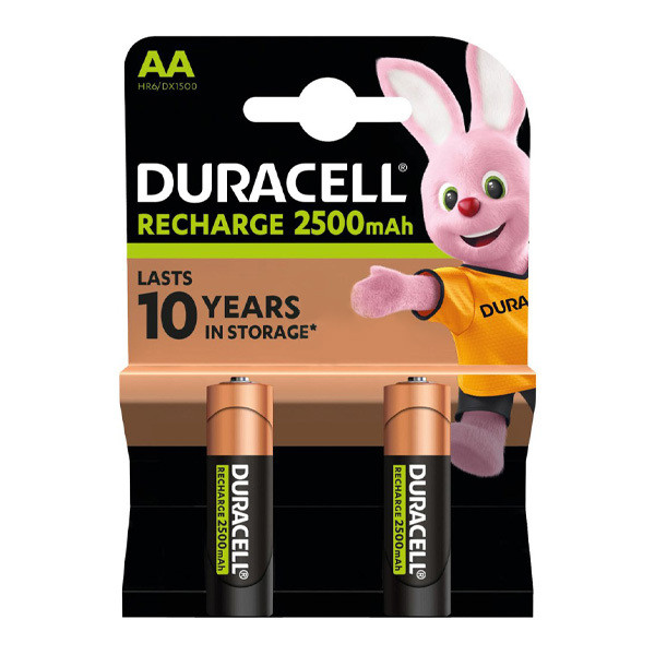 باتری قلمی قابل شارژ دوراسل مدل 2500mAh