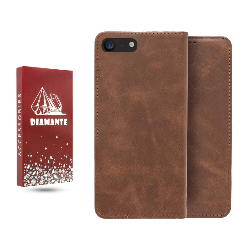 کیف کلاسوری دیامانته مدل قفل مگنتی مناسب برای گوشی موبایل اپل iPhone 8