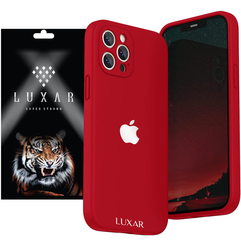 کاور لوکسار مدل سیلیکونی مناسب برای گوشی موبایل اپل iPhone 12 Pro Max