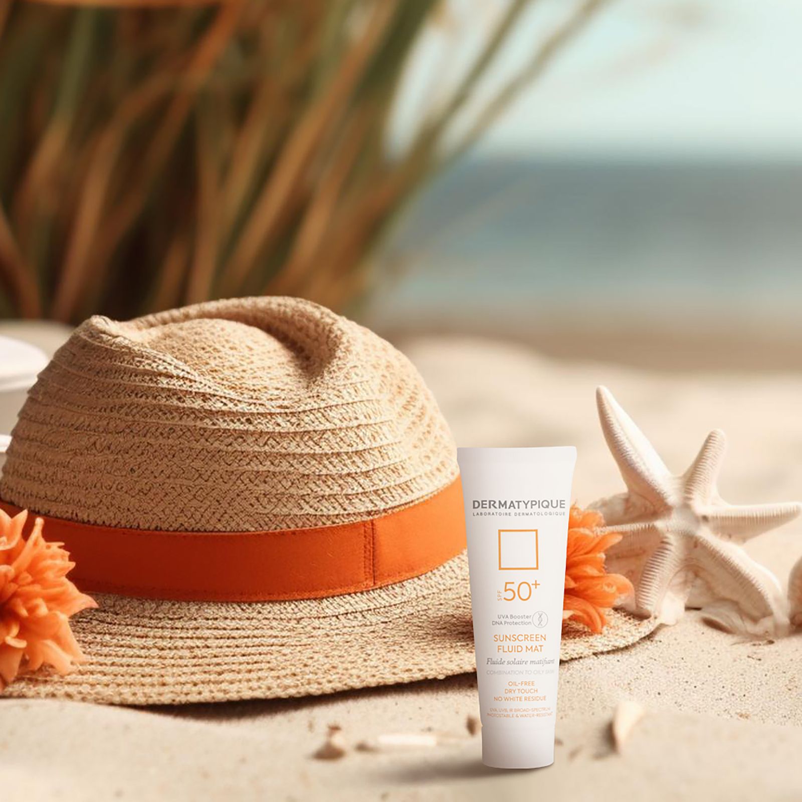 فلوئید ضدآفتاب بی‌رنگ درماتیپیک +SPF50 مدل SFM، مناسب پوست‌های چرب، حجم 50 میلی‌لیتر -  - 15