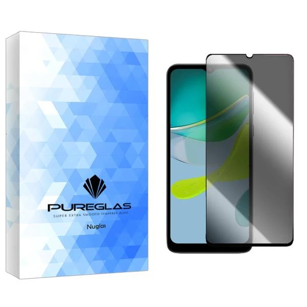 محافظ صفحه نمایش حریم شخصی پیور گلس مدل NueGlas مناسب برای گوشی موبایل موتورولا Moto E13