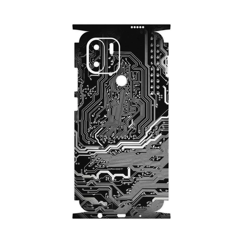 برچسب پوششی ماهوت مدل Black_Printed_Circuit_Board-FullSkin مناسب برای گوشی موبایل شیائومی Redmi A1 Plus